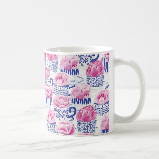 Pretty Tea Coffee Mug (Right)
