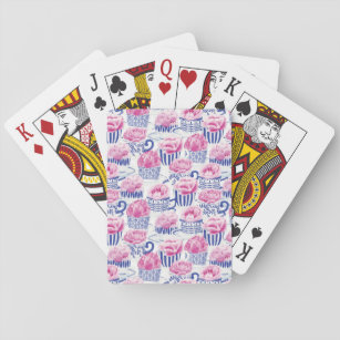 Pretty Tea Playing Cards