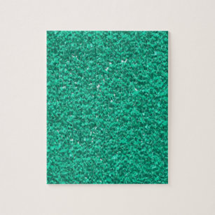 Pretty Teal Plaster Texture Jigsaw Puzzle
