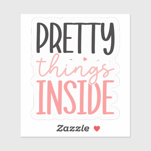Pretty Things Inside Sticker (Sheet)