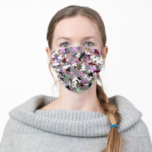 PRETTY TREE LEAVES ADULT CLOTH FACE MASK