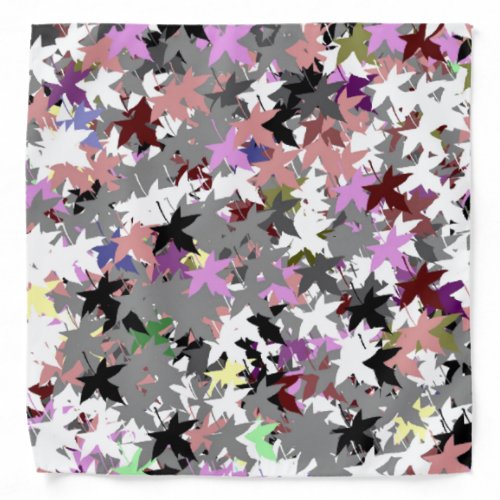 PRETTY TREE LEAVES BANDANA