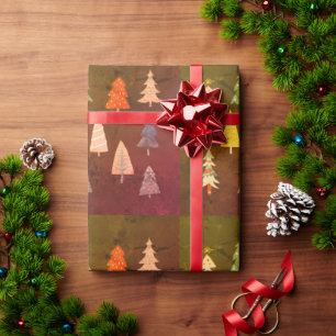 Pretty Tree Wrapping Paper