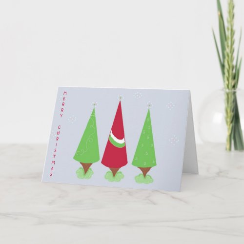 Pretty Trees Holiday Card