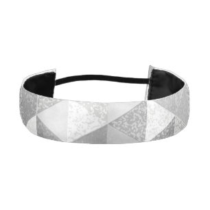 Pretty Triangle grunge Pattern II + your ideas Athletic Headband