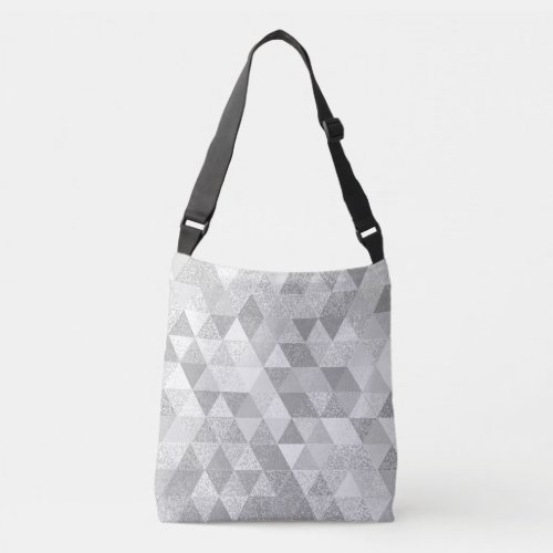 Pretty Triangle grunge Pattern II  your ideas Crossbody Bag