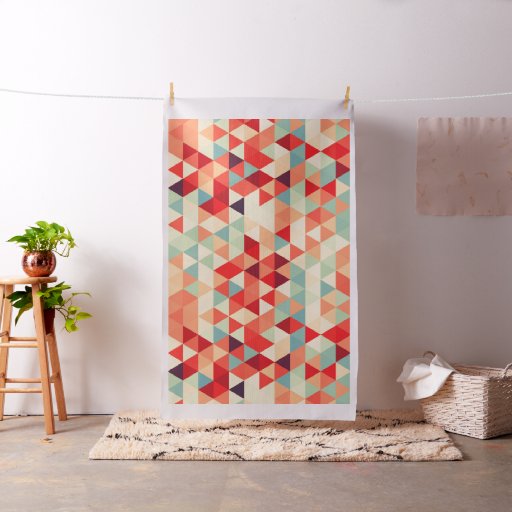 Pretty Triangle pattern II + your ideas Fabric