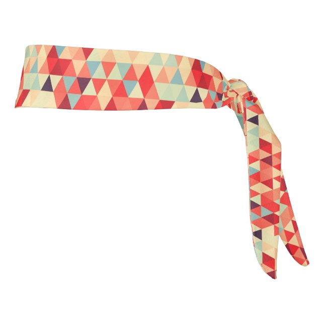 Pretty Triangle pattern II + your ideas Tie Headband (Rotate 90)
