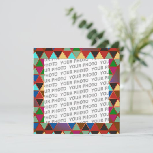 Pretty Triangle pattern III + your ideas (Standing Front)