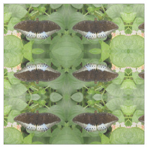 Pretty Tropical Butterfly Patterned Animal Fabric