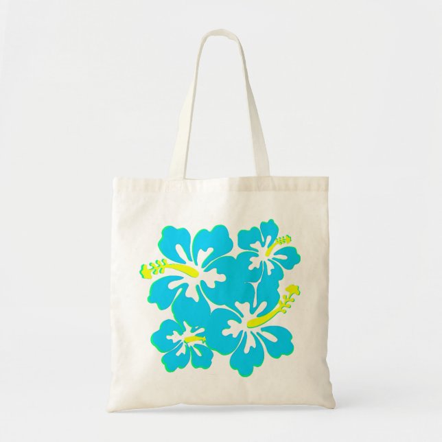 Pretty Tropical Hibiscus Bag (Front)