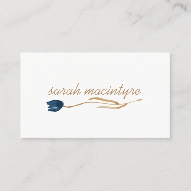 Pretty Tulip Networking Cards (Front)