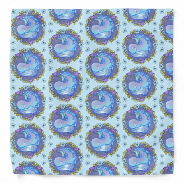 Pretty Unicorn Bandana (Front)