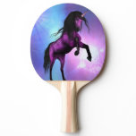 Pretty Unicorn Ping Pong Paddle