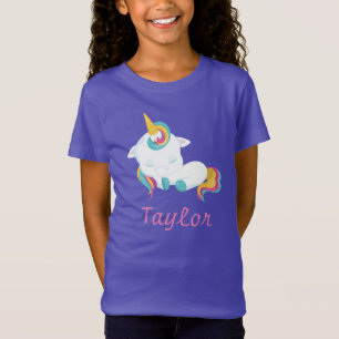 Pretty Unicorn Sleeping T-Shirt