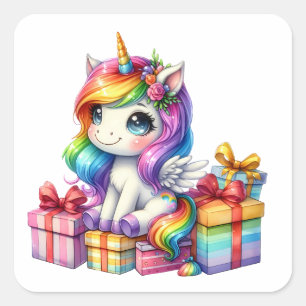 Pretty Unicorn Stickers