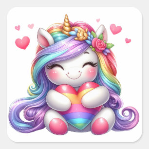 Pretty Unicorn Stickers