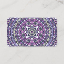 Pretty Unique Purple Mandala