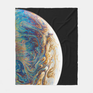 Pretty Universe Fleece Blanket