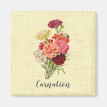 Pretty Vintage Carnation Bouquet 