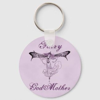 Pretty Vintage Fairy Decal Keychain