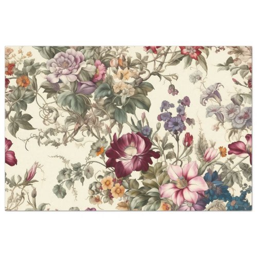 Pretty Vintage Inspired  Decoupage Tissue Paper