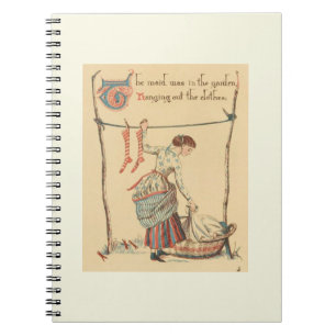 Pretty Vintage Lady Notebook