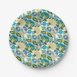 Pretty Vintage Russian Khokhloma Paper Plates
