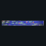 Pretty Vintage Water Lilies by Claude Monet Satin Ribbon<br><div class="desc">Vintage Water Lilies by Claude Monet Postcard. Beautiful oil on canvas painting of a pond with water lilies in Giverny France.</div>