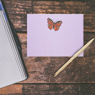 Pretty Vivid Monarch Butterfly Purple Post-it Notes