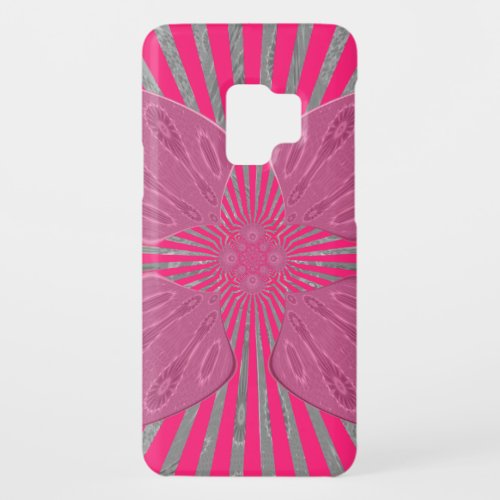 Pretty Vivid Pink Beautiful amazing edgy cool art Case_Mate Samsung Galaxy S9 Case