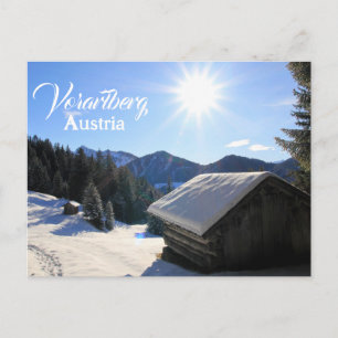Pretty Vorarlberg Austria Postcard
