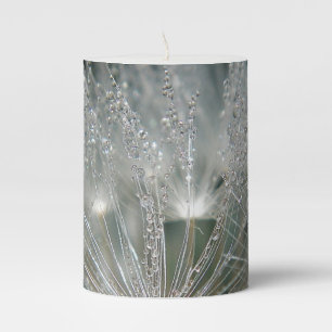 Pretty water droplets Votive Candle