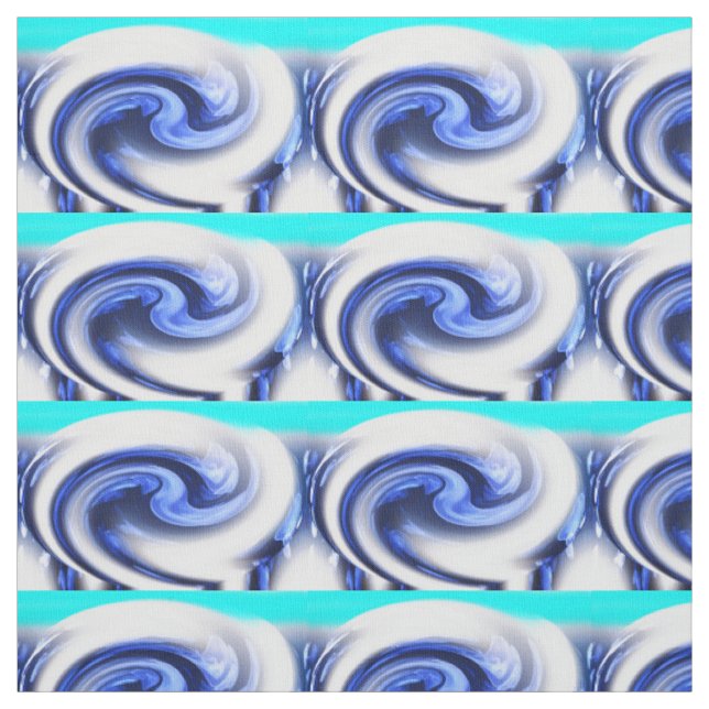 Pretty waves fabric (Swatch)