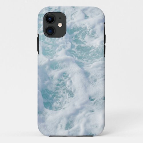 Pretty Waves Foam iPhone 11 Case