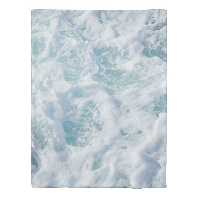 Pretty Waves Foam Duvet Cover (Back)