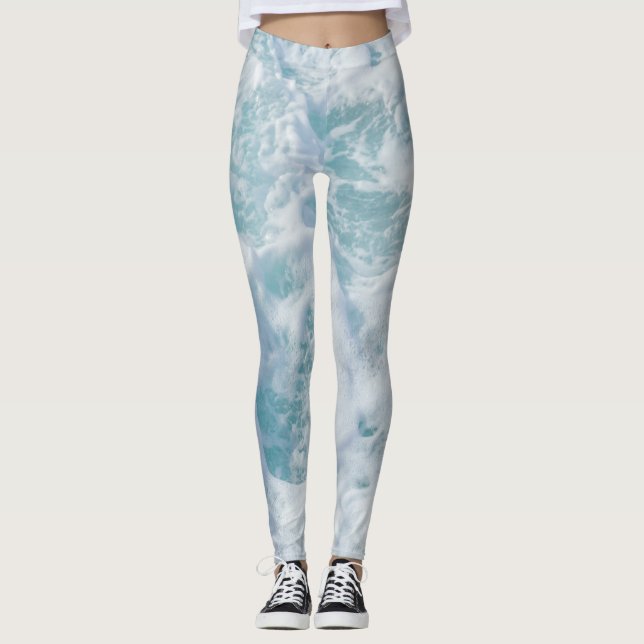 Pretty Waves Foam Leggings (Front)