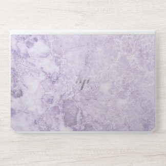 Pretty white and purple marble colour laptop skin. HP laptop skin