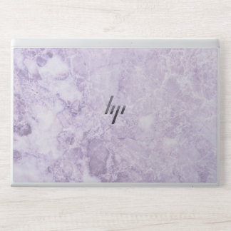 Pretty white and purple marble colour laptop skin. HP laptop skin