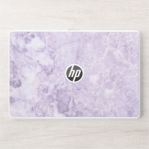 Pretty white and purple marble colour laptop skin. HP laptop skin