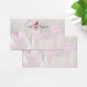 Pretty White Pink Floral (Desk)