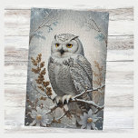 Pretty White Snowy Owl Winter Jigsaw Puzzle<br><div class="desc">Experience the magic of winter indoors with our captivating Pretty White Snowy Owl Jigsaw Puzzle. As you piece together this exquisite puzzle, you'll be transported to a serene winter landscape where a majestic snowy owl reigns supreme. With its intricate details and beautiful snowy owl motif, this puzzle is both a...</div>