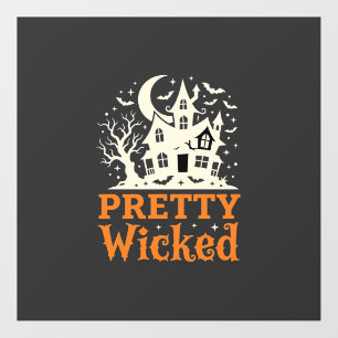 Pretty Wicked Halloween Haunted House_1 Floor Decals