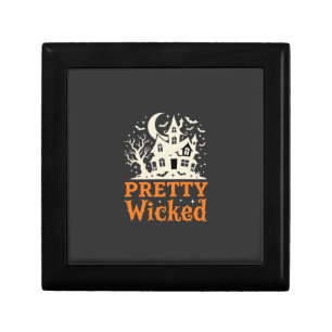 Pretty Wicked Halloween Haunted House_1 Gift Box