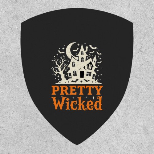 Pretty Wicked Halloween Haunted House_1 Patch
