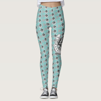 Pretty Wicked Ladies - Skulls & Broncs Leggings