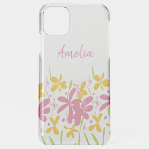 Pretty wildflower meadow iPhone 11 pro max case