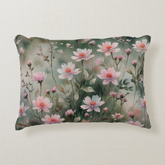 Pretty Wildflowers Accent Pillow