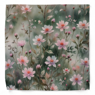Pretty Wildflowers Bandana