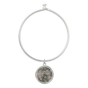 Pretty Wildflowers Bangle Bracelet